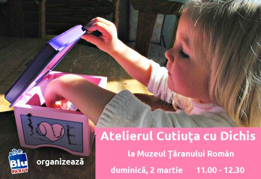 “Cutiuta cu dichis” – atelier gratuit pentru copii