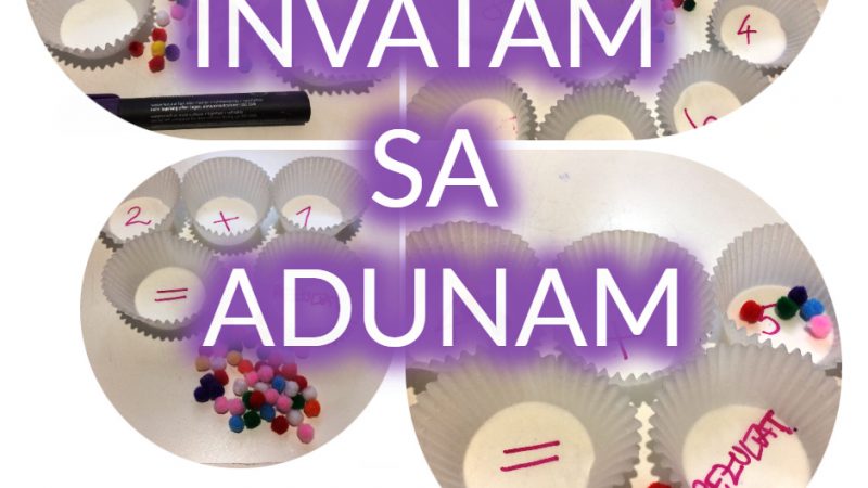 Invatam sa adunam numerele de la 1 la 9 #ActivitatiPrescolari