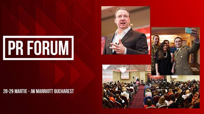 Pe 28 – 29 martie ne vedem la PR Forum 2019