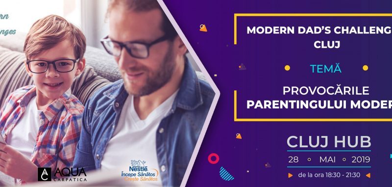 ”Rolul tatălui și provocările parenting-ului modern” – eveniment gratuit pentru taticii din Cluj