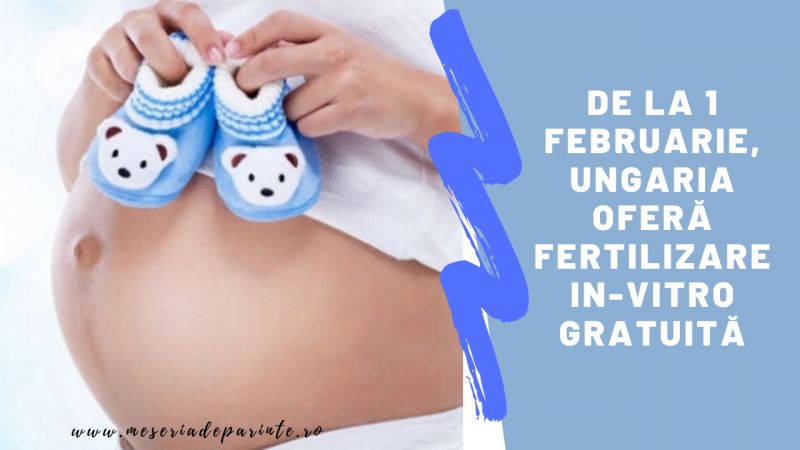 De la 1 februarie, Ungaria oferă fertilizare in-vitro gratuită