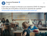 Primul spot care promovează vaccinarea în rândul copiilor, lansat de Guvernul României