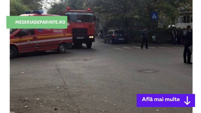 Incendiu la Palatul Copiilor din Capitală