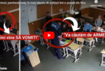VIDEO – Percheziție inopinantă a polițiștilor într-o clasă generală. Elevii au fost amenințați și intimidați, fără niciun fel de explicații